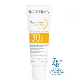 BIODERMA Photoderm AKN Mat SPF30 Mattifying Sunscreen for Oily Skin 40ml