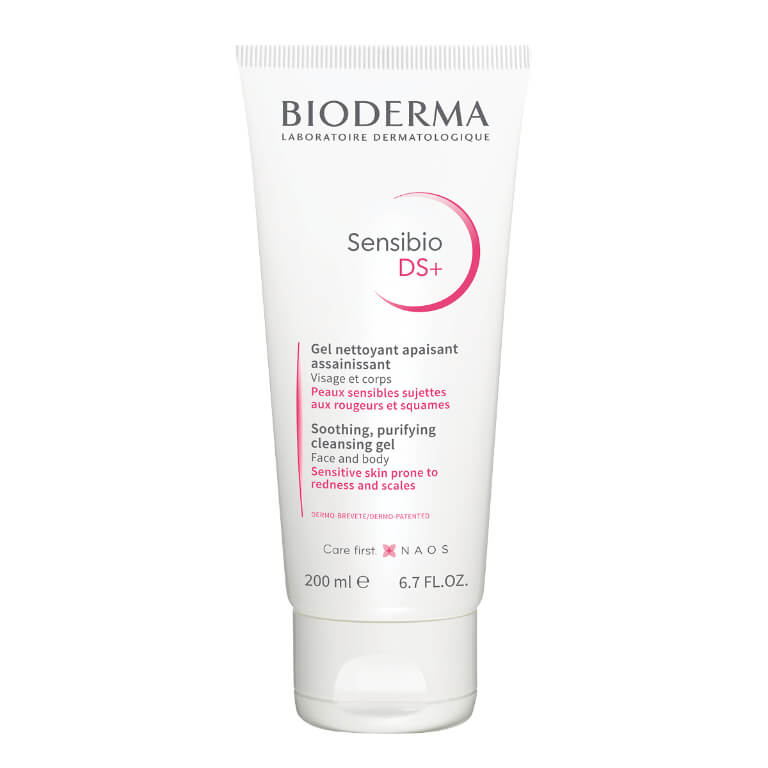 Bioderma Sensibio DS+ Foaming Gel SPF 50 cream.