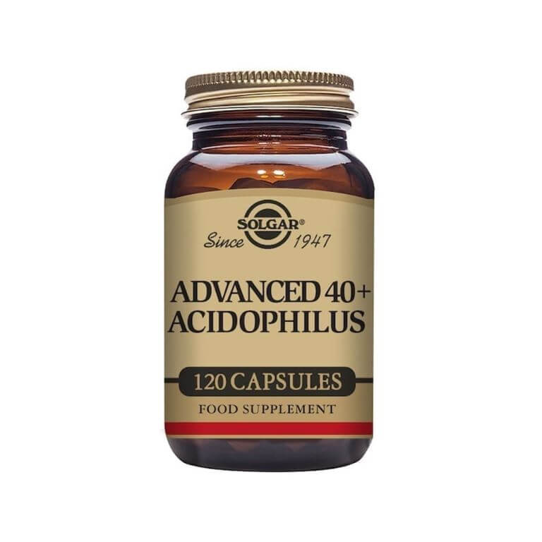 Solgar's Advanced 40 + Acidophilus Vegicaps - Size: 120