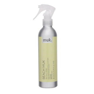 A bottle of Muk - Styling - Beach muk Sea Salt Spray 250ml on a white background.