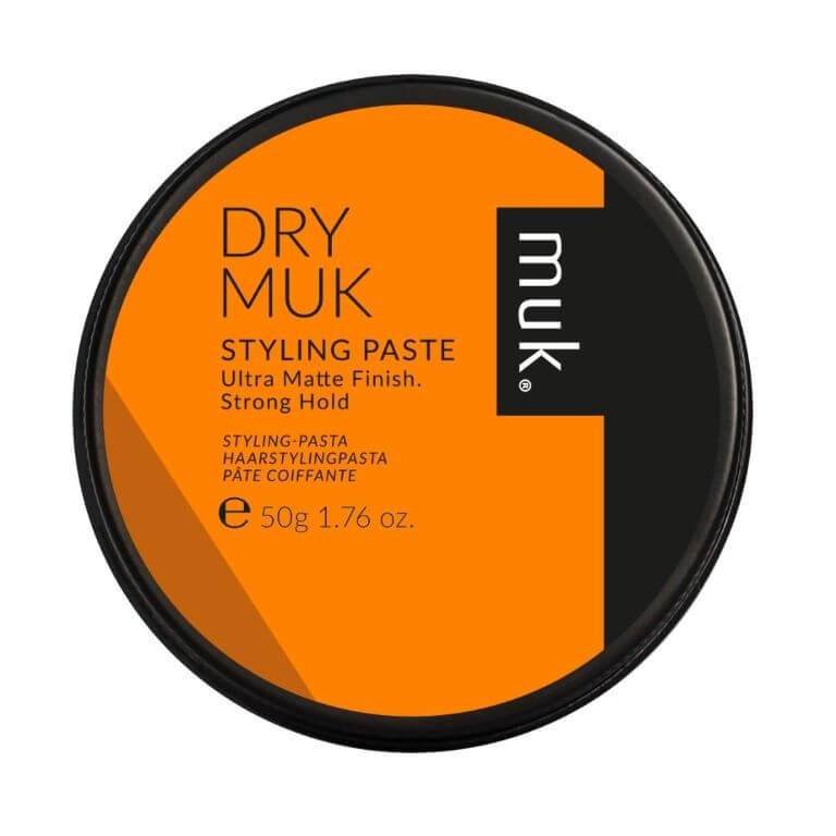 Dry Muk Styling Paste 50g from Muk comes in a convenient 50g size for easy use.
