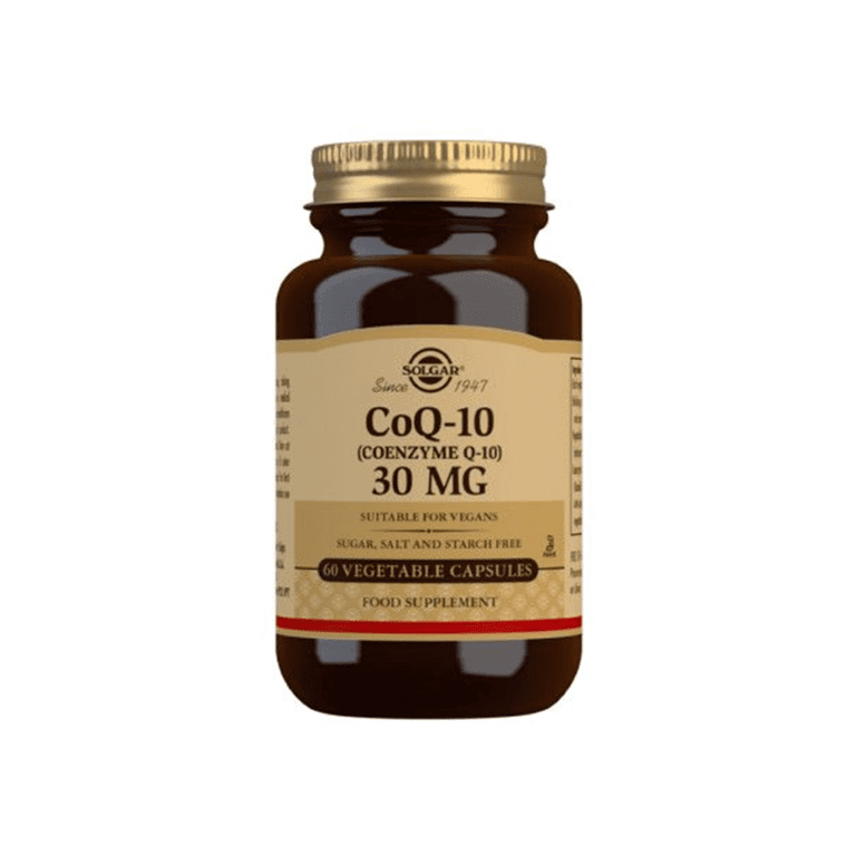 Solgar - Speciality Supplements - CoQ-10 30mg Capsules - Size: 60