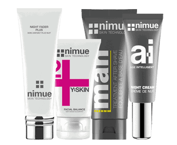 Explore the comprehensive Nimue Ranges for a complete skin care kit.