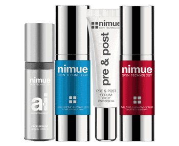 Nimue Ranges skin care kit.