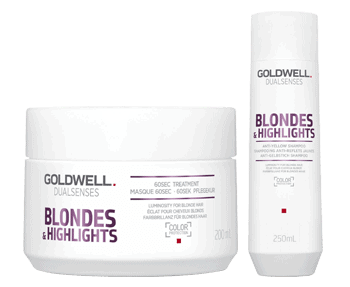 Goldwell blondes and highlights set.