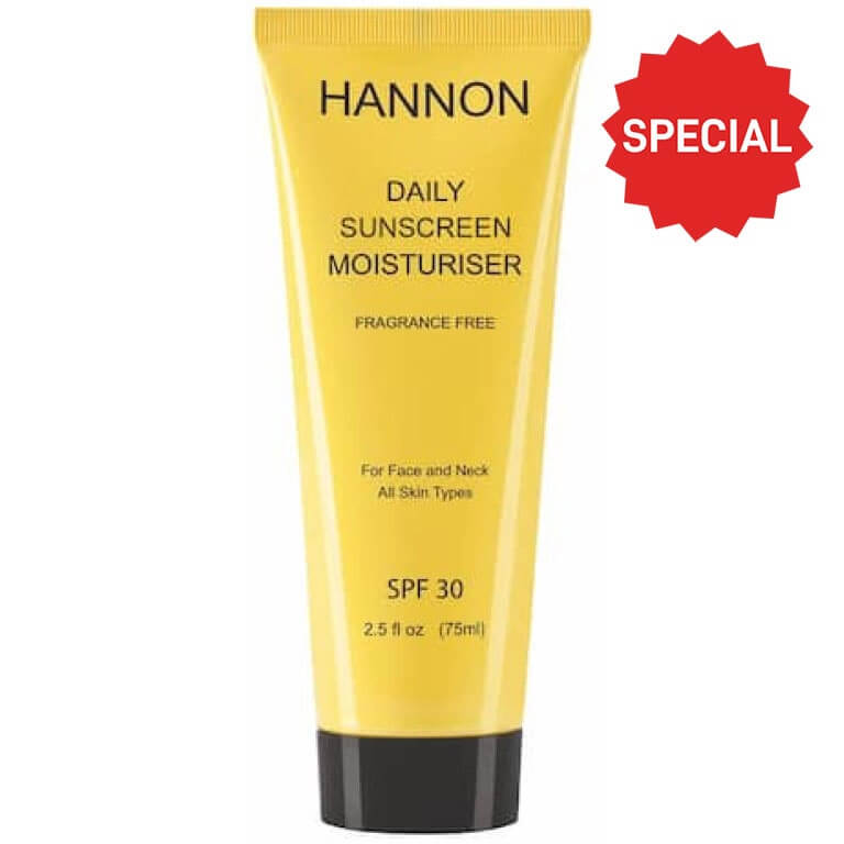 Hannon - Daily Sunblock Moisturiser SPF30 75ml