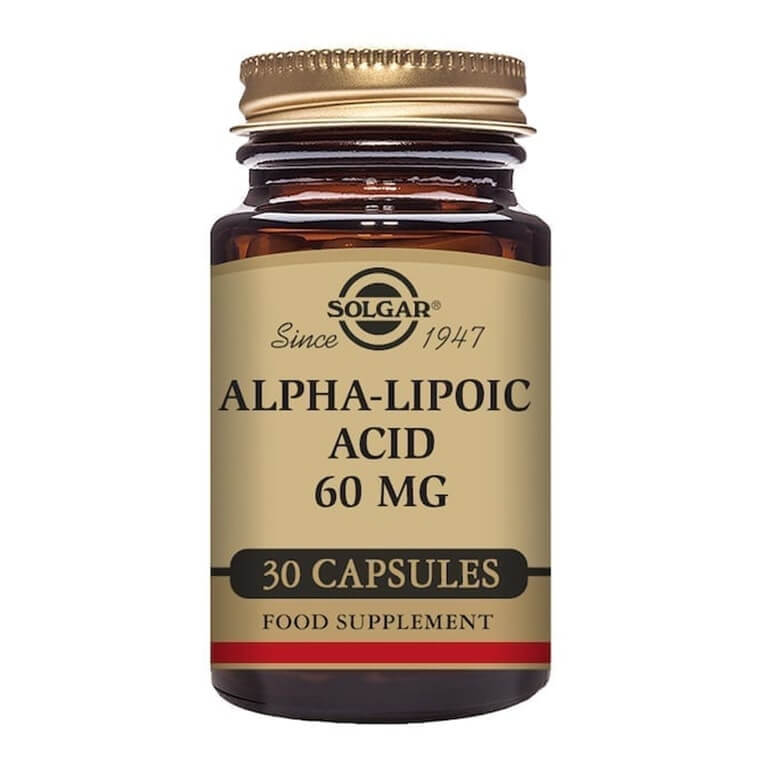 Solgar - Antioxidants - Alpha Lipoic Acid 60mg capsules - Size: 30