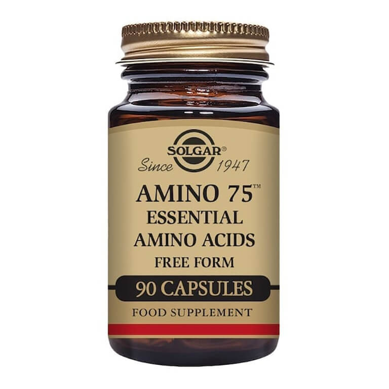 Solgar - Free Form Amino Acids - Amino 75 Vegicaps - Size: 90.