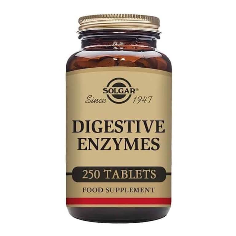 Solgar - Digestive Aids - Digestive Enzymes Tabs - Size: 250