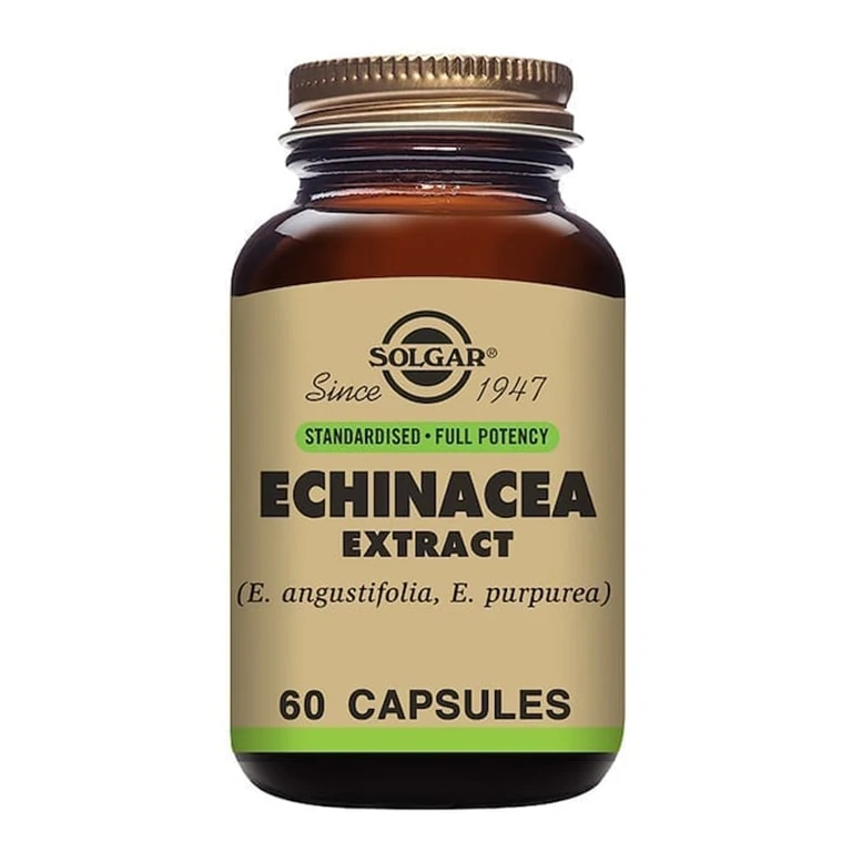 Solgar - Herbal Products - Echinacea Herb Extract Vegicaps - Size: 60.