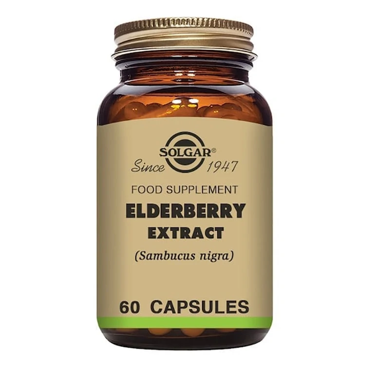 Solgar - Herbal Products - Elderberry Extract Vegicaps - Size: 60