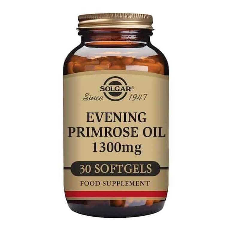 Solgar - Essential Fatty Acids - Evening Primrose Oil 1300mg Softgels - Size: 30