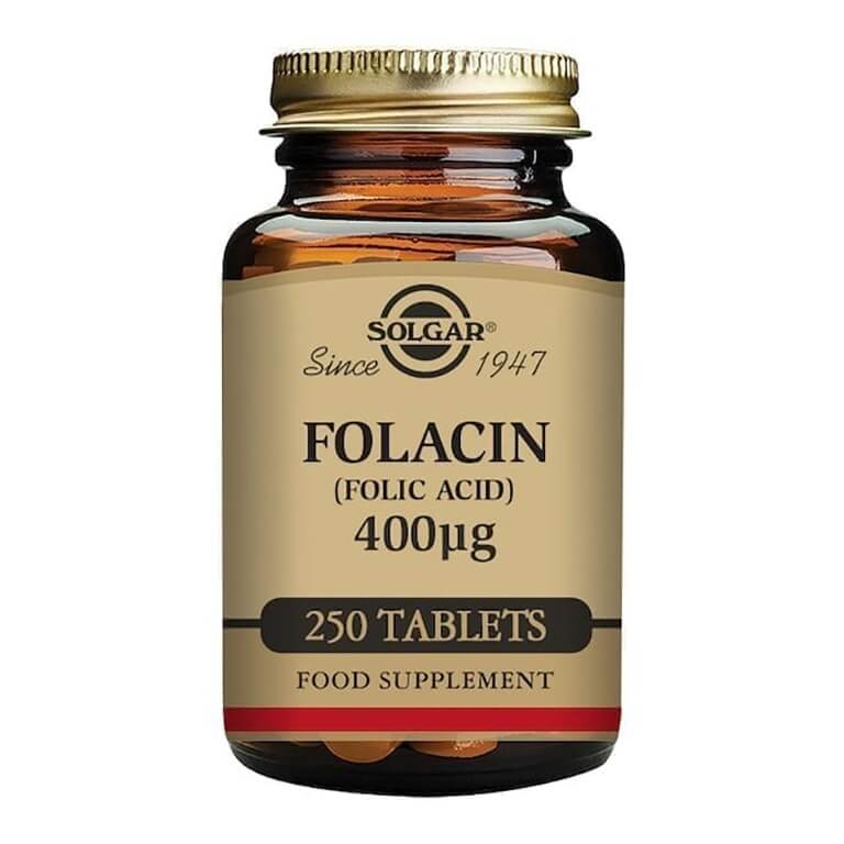 Solgar - Vitamin B - Folacin Tabs 400ug - Size: 250.