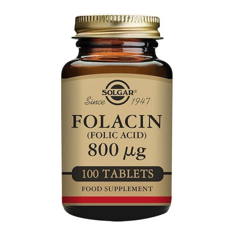 Solgar - Vitamin B - Folacin Tabs 800ug - Size: 100