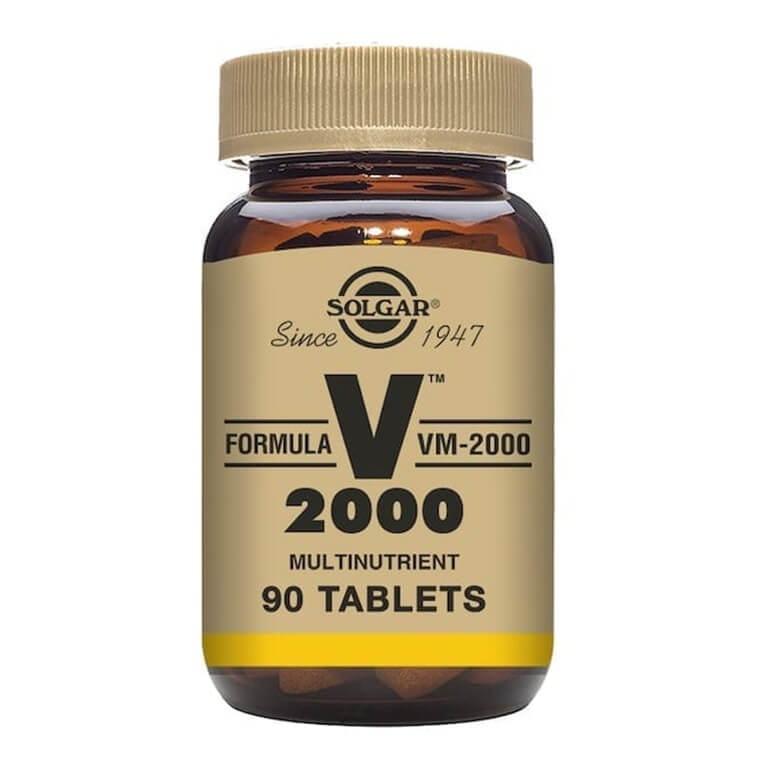 Solgar - Multi-Vitamins - Formula VM-2000 Tabs - Size: 90
