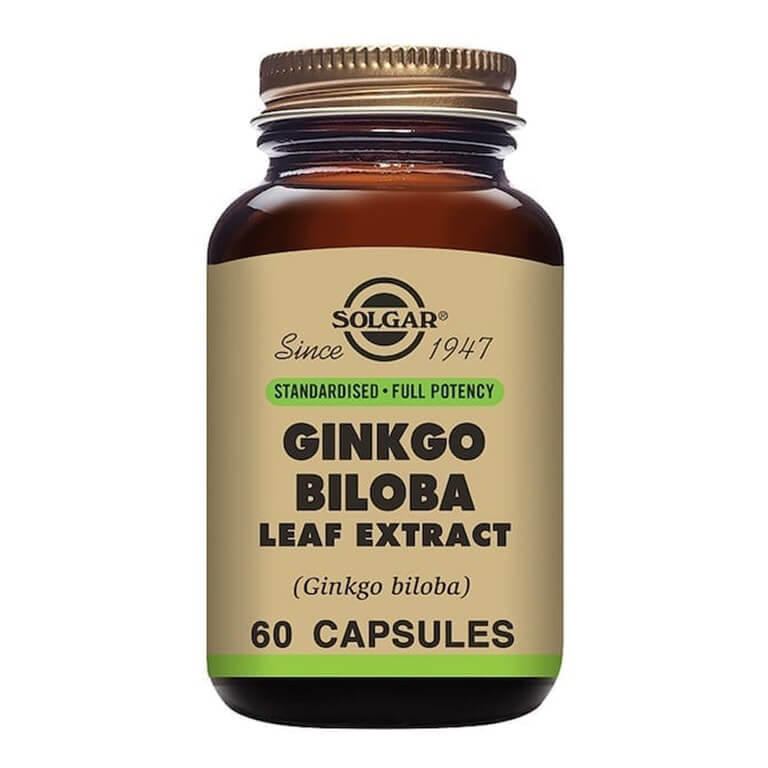 Solgar - Herbal Products - Ginkgo Biloba Leaf Extract Vegicaps - Size: 60