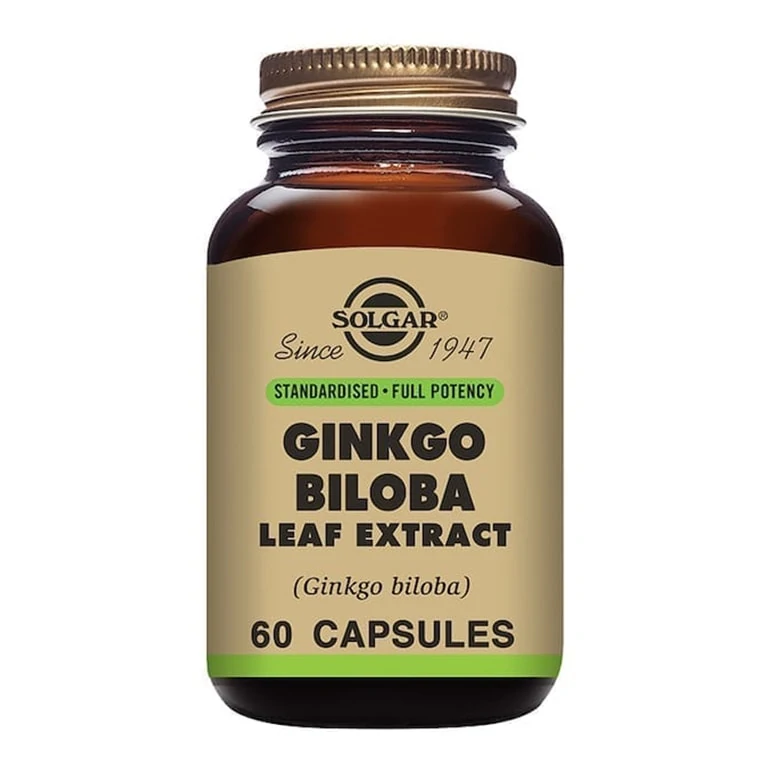 Solgar - Herbal Products - Ginkgo Biloba Leaf Extract Vegicaps - Size: 60