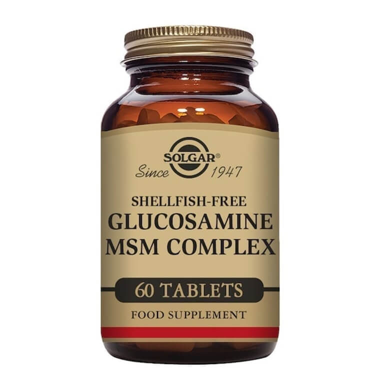 Solgar Glucosamine MSM Complex Tabs Speciality Supplements 60 Size