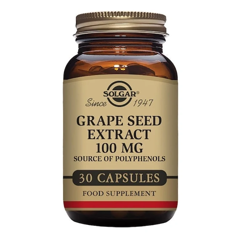 Solgar - Antioxidants - Grape Seed Extract 100mg capsules - Size: 30
