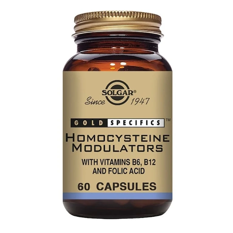 Solgar - Speciality Supplements - Homocysteine Modulators - Size: 60 capsules