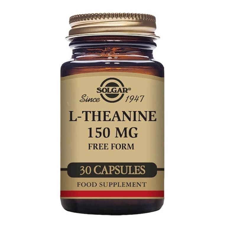 Solgar L-Theanine 150mg 30 capsules
Product Name: Solgar - Free Form Amino Acids - L-Theanine - Size: 30
