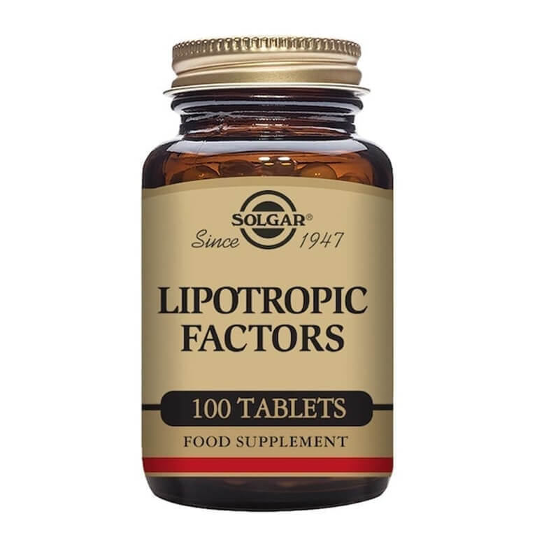 Solgar - Speciality Supplements - Lipotropic Factors Tabs - Size: 100 tablets.