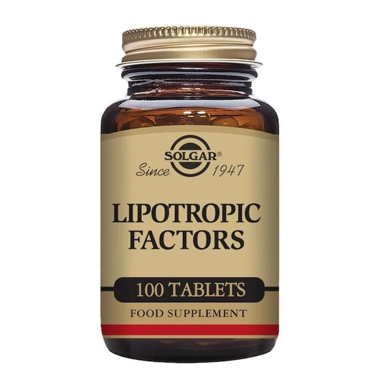 Solgar - Speciality Supplements - Lipotropic Factors Tabs - Size: 100 tablets.