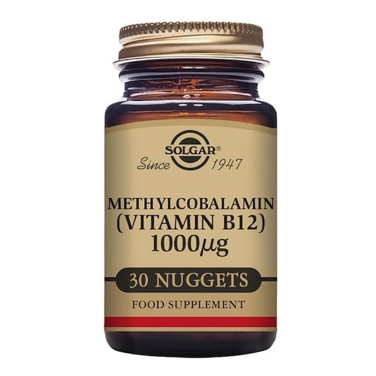 Solgar - Vitamin B - Methylcobalamin 1000 mcg Nuggets - Size: 30