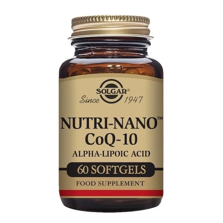 Solgar - Speciality Supplements - Nutri Nano Co-Q10 Alpha Lipoic Acid - Size: 60