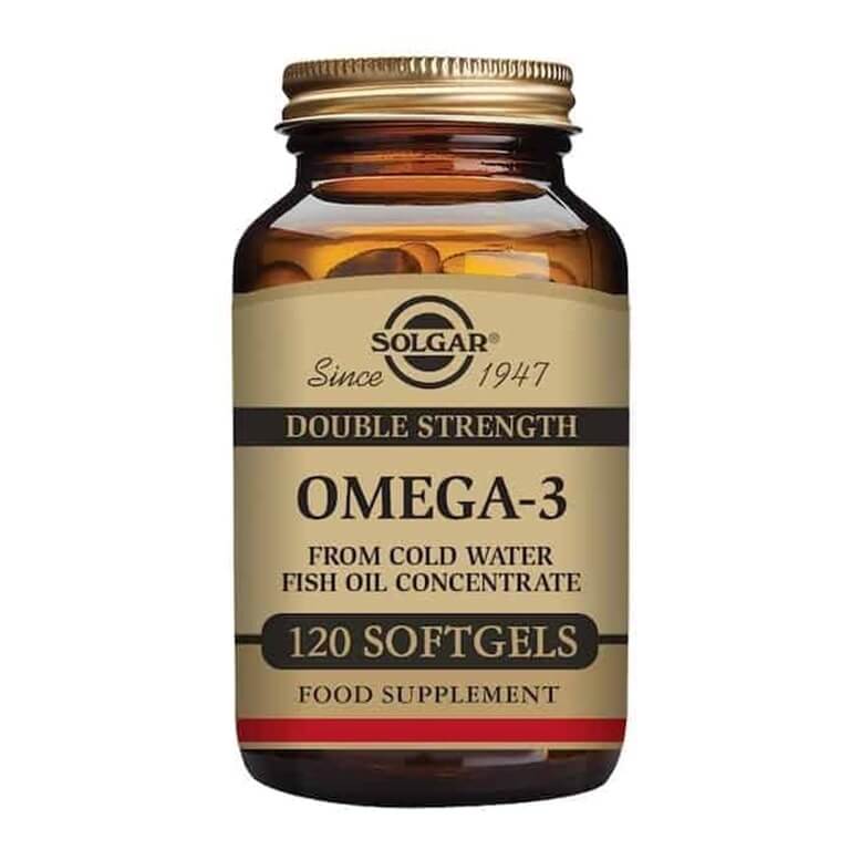 Solgar - Essential Fatty Acids - Omega3- Double Strength Softgels - Size: 120 from cold water.