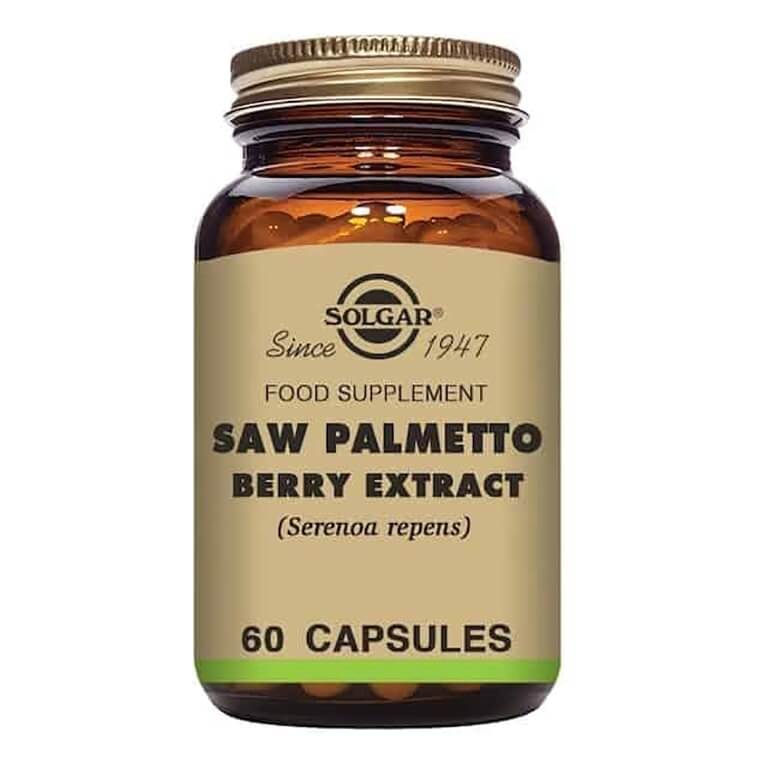 Solgar Saw Palmetto Berry Extract Vegicaps 60 Size Herbal Products