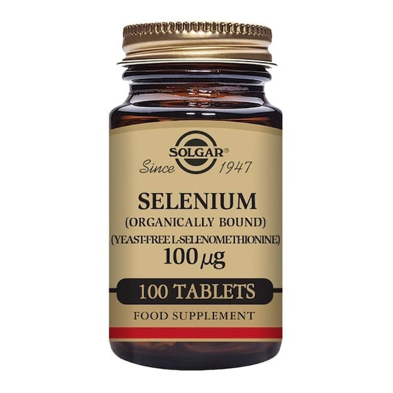 Solgar - Minerals - Selenium 100ug Tabs - Size: 100 tablets.