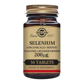 Solgar - Minerals - Selenium 200ug Tabs - Size: 50 - 30 tablets.