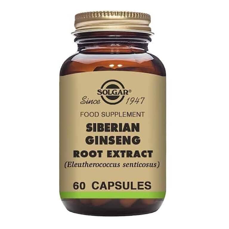 Product Name: Solgar - Herbal Products - Siberian Ginseng Root Extract Vegicaps - Size: 60