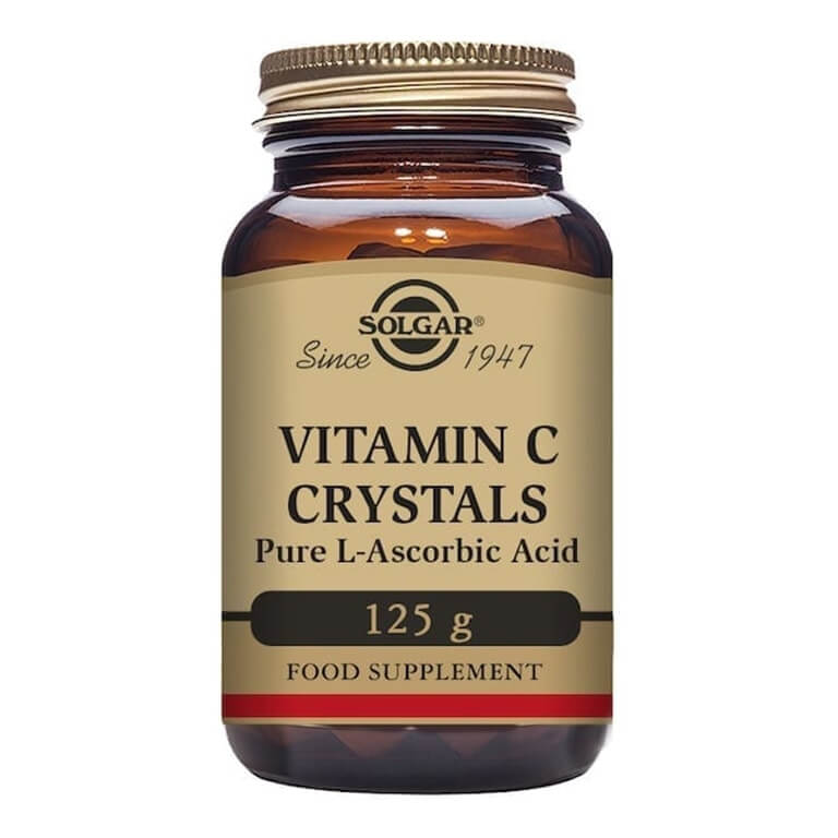 Solgar - Vitamin C / Bioflavonoids - Crystals - Size: 125g