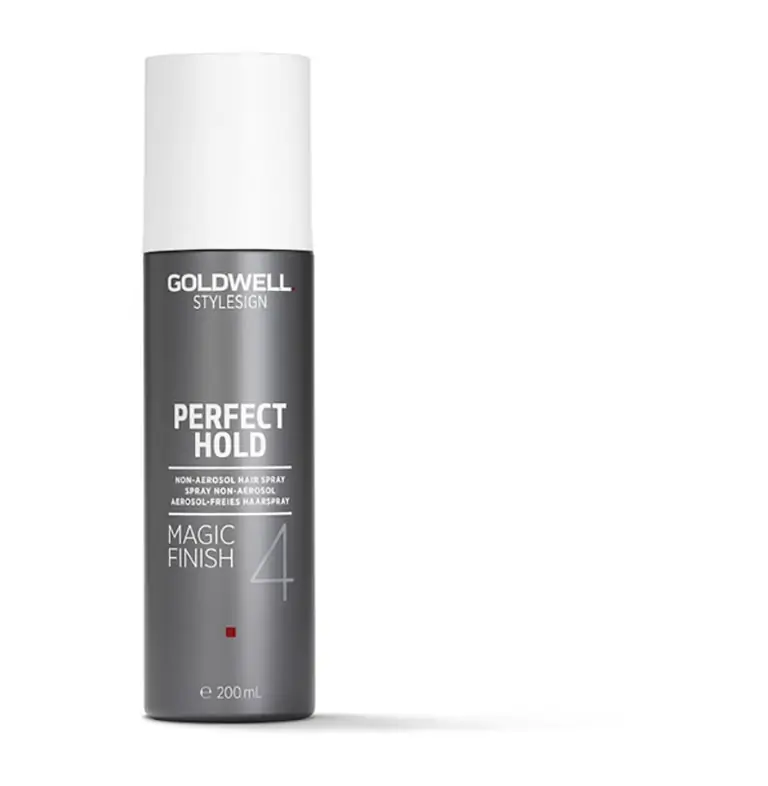 Goldwell perfect hold hairspray.