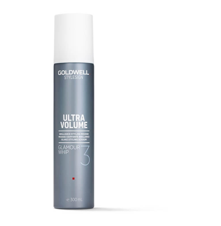 Goldwell ultra value hairspray on a white background.
