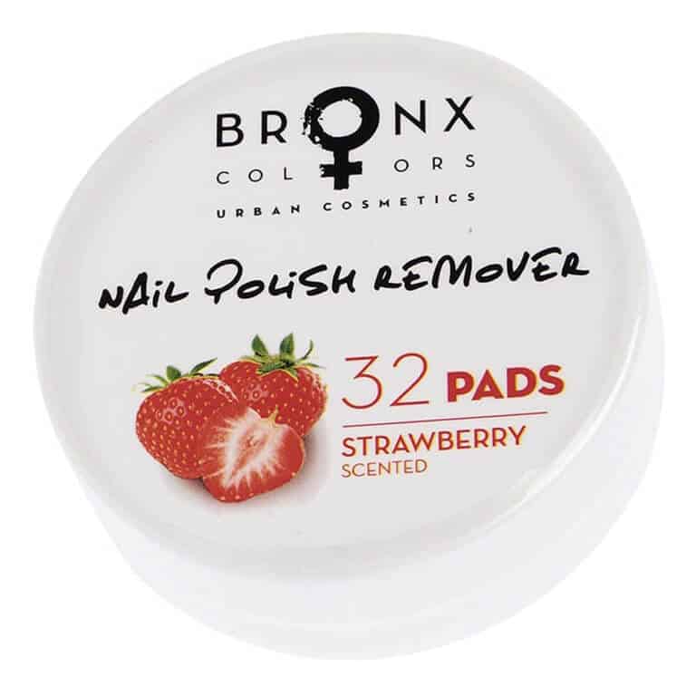 Bronx - Nail Polish Remover Pads (Acetone Free) - Strawberry