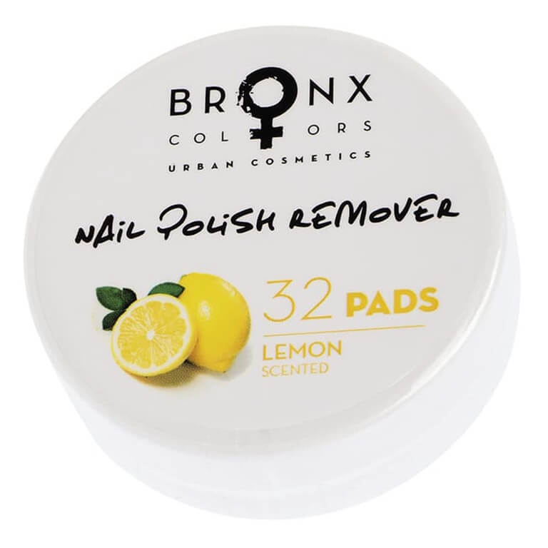 Bronx - Nail Polish Remover Pads (Acetone Free) - Lemon