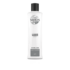 A bottle of nixin cleanser shampoo on a white background.