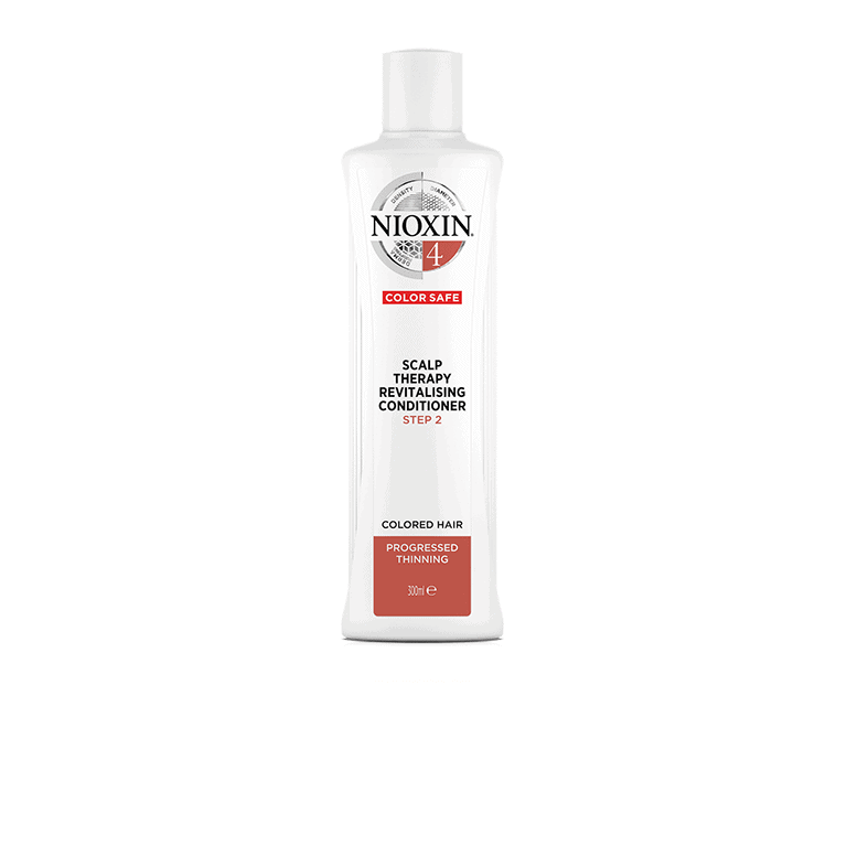 A bottle of nirvana deep conditioning sham on a white background.