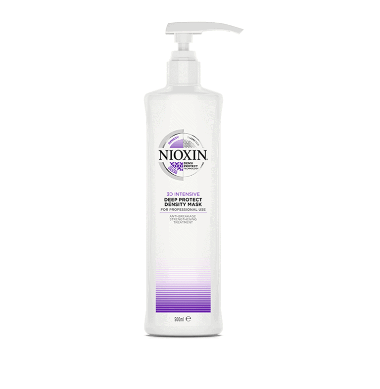 A bottle of noxin conditioner on a white background.