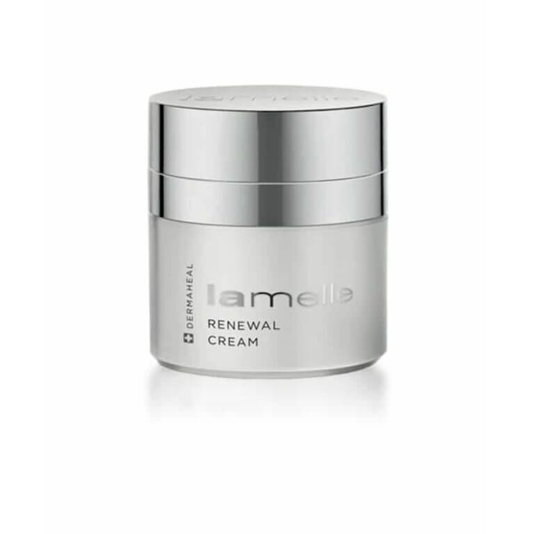 Lamelle - Dermaheal - Renewal cream on a white background.