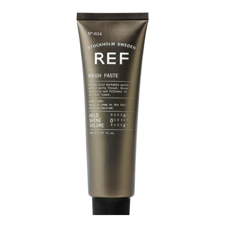 A tube of ref mask paste on a white background.