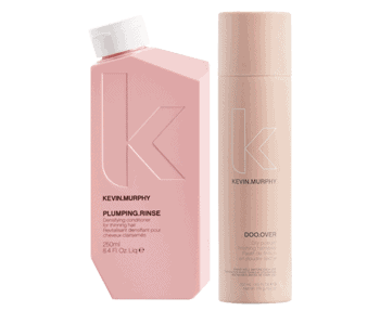 Kevin kelly shampoo and conditioner set.