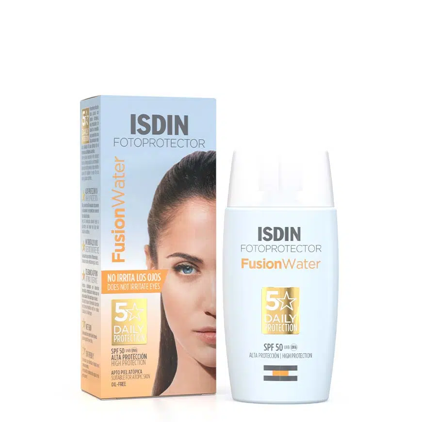 ISDIN - Fusion Water SPF 50+ 50ml for superior protection.