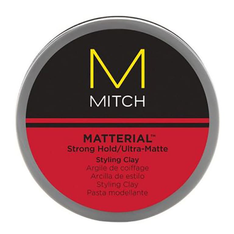 Mitch material strong hold ultra matte.