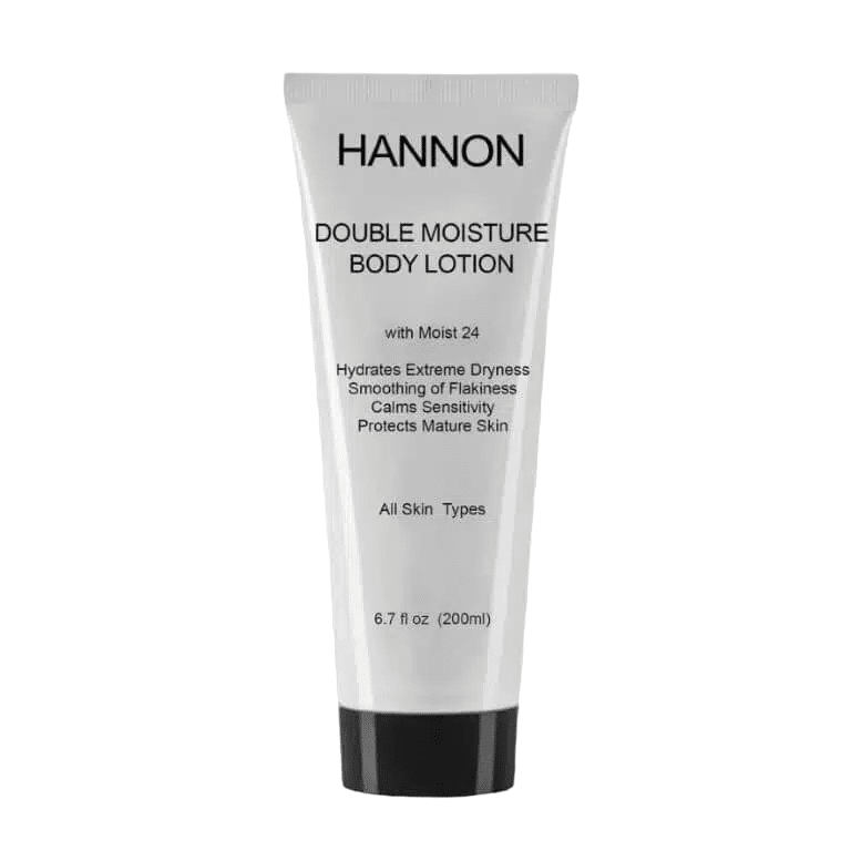 Hannon - Double Moisture Body Lotion provides intense hydration for your skin.