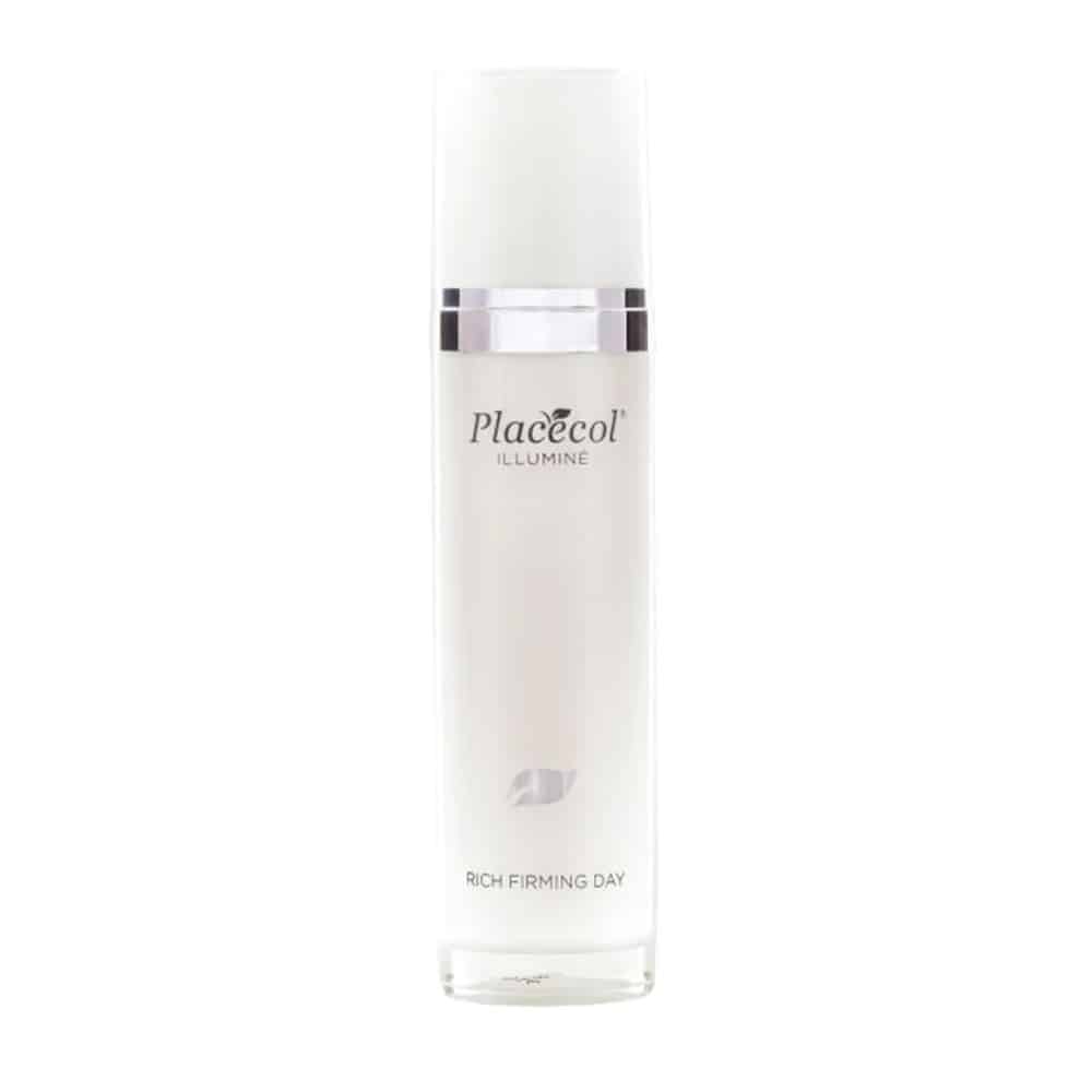 A Placecol - Illuminé Rich Firming Day 50 ml bottle with a cap on a white background.
