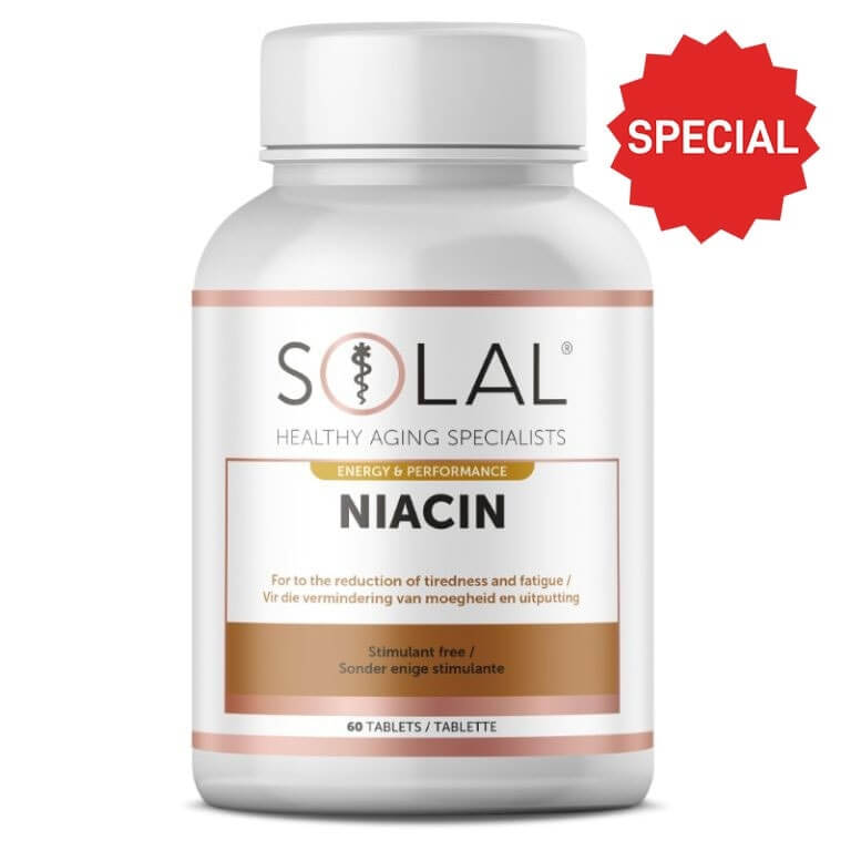 Solal Niacin 100mg (60 tablets) Archives - Naturally Yours 
